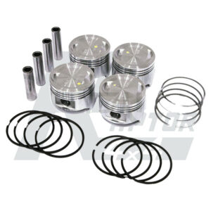KIT OF 4 COMPLETE ENGINE PISTON SUZUKI SAMURAI 1.3 MAJOR 0,50