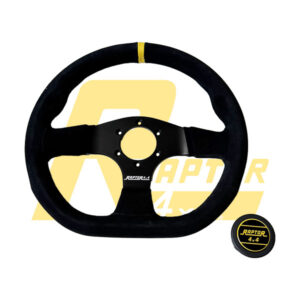 RAPTOR 4X4 STEERING WHEEL 13" IN SUEDE
