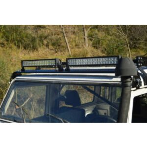 SUPPORTO BARRA A LED + 2 LED TYREX 55 CM