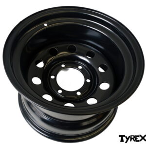 CERCHIO TYREX 10X16 ET -44 MODULAR NERO TOYOTA NISSAN