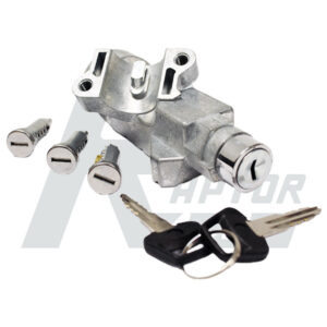 COLONNA STERZO + 3 NOTTOLINI CON CHIAVI LAND ROVER DEFENDER